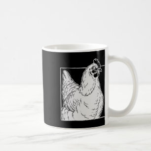 Caneca De Café Frango Black Australorp - Arte Rústica de Fazenda 