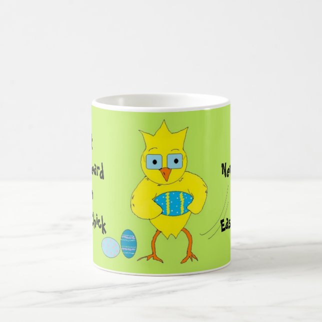 Caneca De Café Frango de Páscoa Engraçado (Centro)