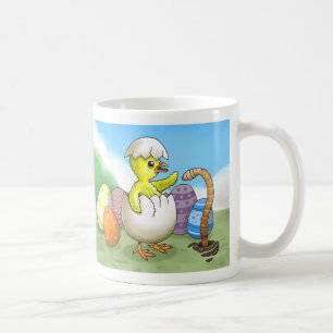 Caneca De Café Frango de Páscoa recém-nascido