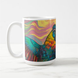 Caneca De Café Frango Digital