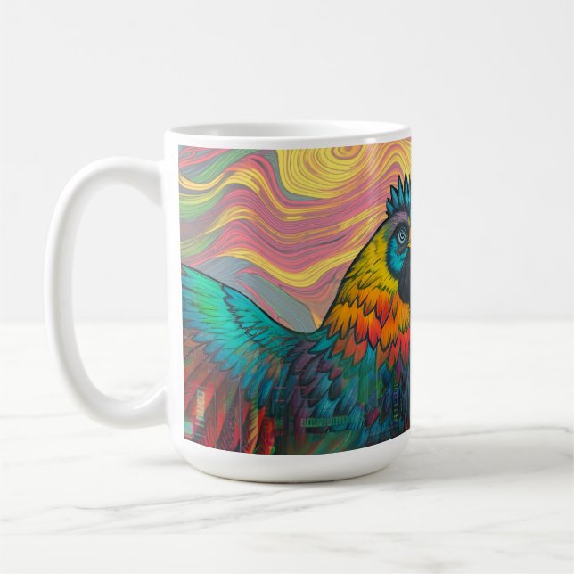 Caneca De Café Frango Digital (Esquerda)