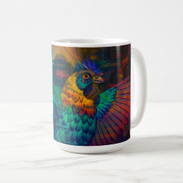 Caneca De Café Frango Digital