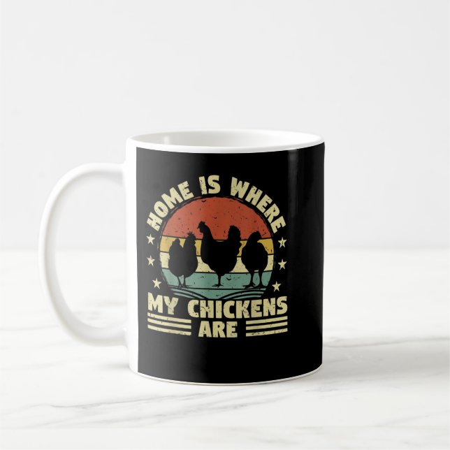 Caneca De Café Frango Eu Só Quero Beber Café Comer Meu Frango (Esquerda)