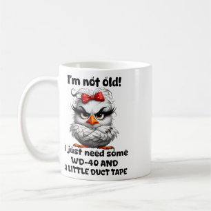 Caneca De Café Frango Não Estou Velho Só Preciso de Um Wd 40 E Um