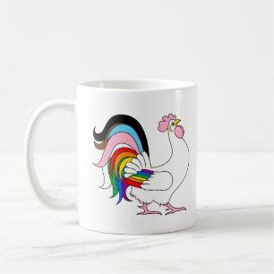 Caneca De Café Frango Orgulho Progresso