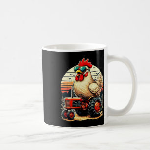 Caneca De Café Frango Sungles Fazenda Animal Engraçado Para Homen