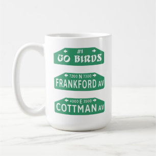 Caneca De Café Frankford e Cottman Philadelphia Go Birds