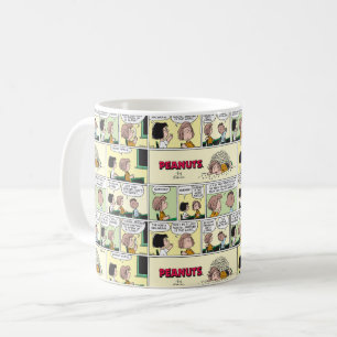 Caneca De Café Franklin, Peppermint Patty & Marcie   Classe de Ma
