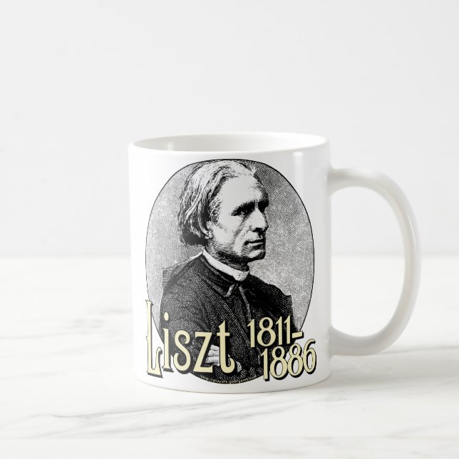 Caneca De Café Franz Liszt (Direita)