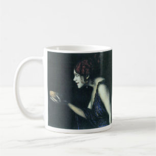 Caneca De Café Franz von Colagem - Tilla Durieux como Circe
