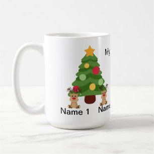Caneca De Café Frasco de água de Natal