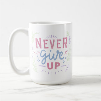 Caneca De Café Frase Positiva Inspiracional Mínima Colorida