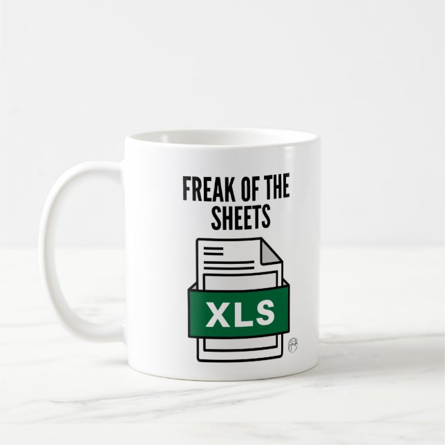 Caneca De Café Freak das folhas (Esquerda)