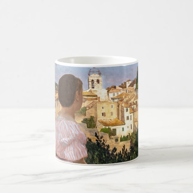 Caneca De Café Frederic Bazille - O Vestido Rosa (Centro)