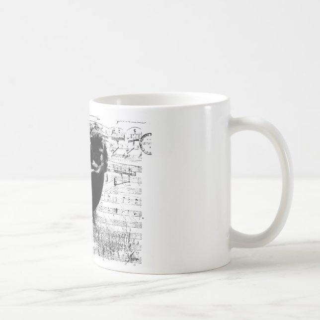 Caneca De Café Frederic Chopin (Direita)