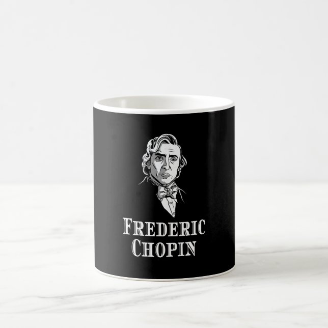 Caneca De Café Frederic Chopin Portrait (Centro)