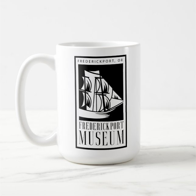 Caneca De Café Frederickport Museum Mug (Esquerda)