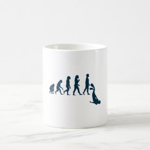 Caneca De Café Free Diver Evolution Free Diving Diver Apnea