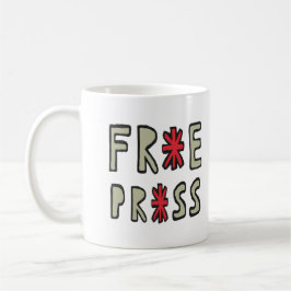 Caneca De Café Free Press