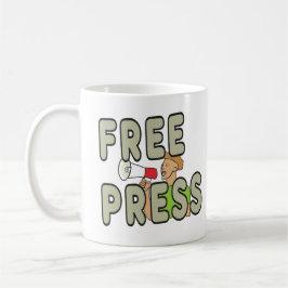 Caneca De Café Free Press