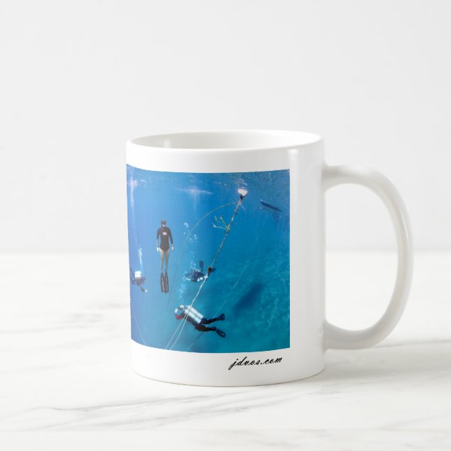 Caneca De Café Freediver com mergulhadores de Tek (Direita)