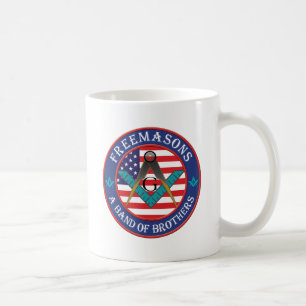 Caneca De Café Freemasons - banda dos irmãos