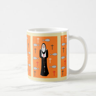 Caneca De Café Freira de novembro