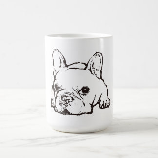 Caneca De Café French Bulldog Handwritten Illustration CoffeeMug