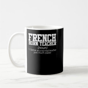 Caneca De Café French Horn Teacher Gift Corno Player Marching Ban