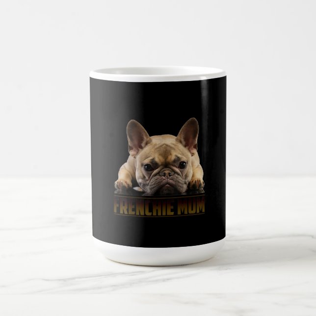 Caneca De Café frenchie mãe | presente de mãe de buldogue francês (Centro)