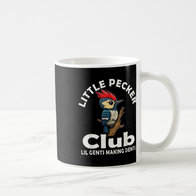 Caneca De Café Frente E Trás Do Clube Pecker (Direita)