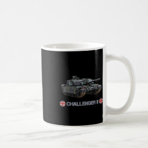 Caneca De Café Frente fria guerra britânica Fv4034 Challenger 2 H