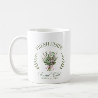 Caneca De Café Fresca de Dia de as mães de Lover do Jardim das Pl