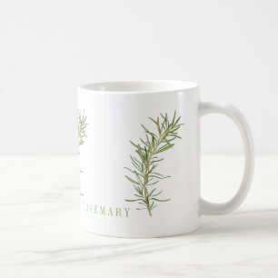 Caneca De Café FRESCO, ROSEMARY White Mug