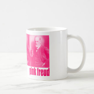 Caneca De Café Freud cor-de-rosa