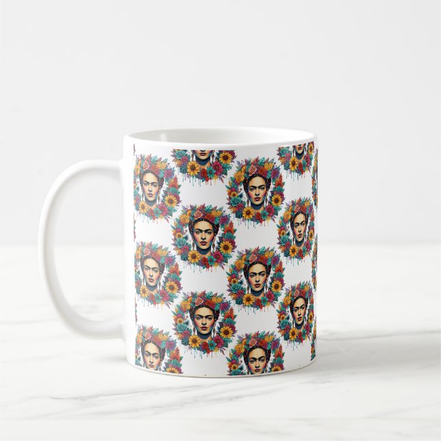 Caneca De Café Frida Kahlo (Esquerda)