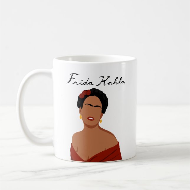 Caneca De Café Frida Kahlo Signature (Esquerda)