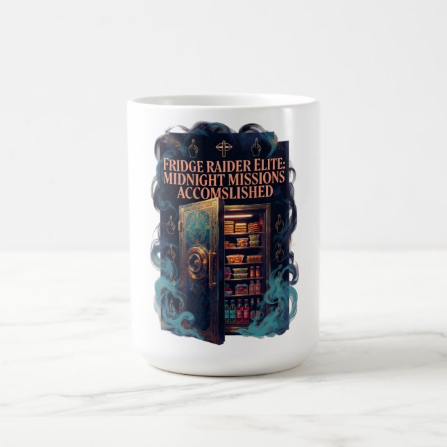 Caneca De Café Fridge Raider Elite T Shirt (Centro)