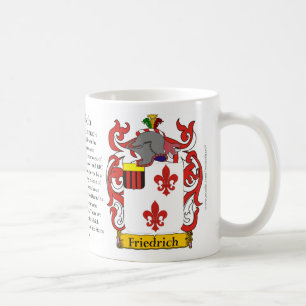 Caneca De Café Friedrich a origem, o significado e a crista