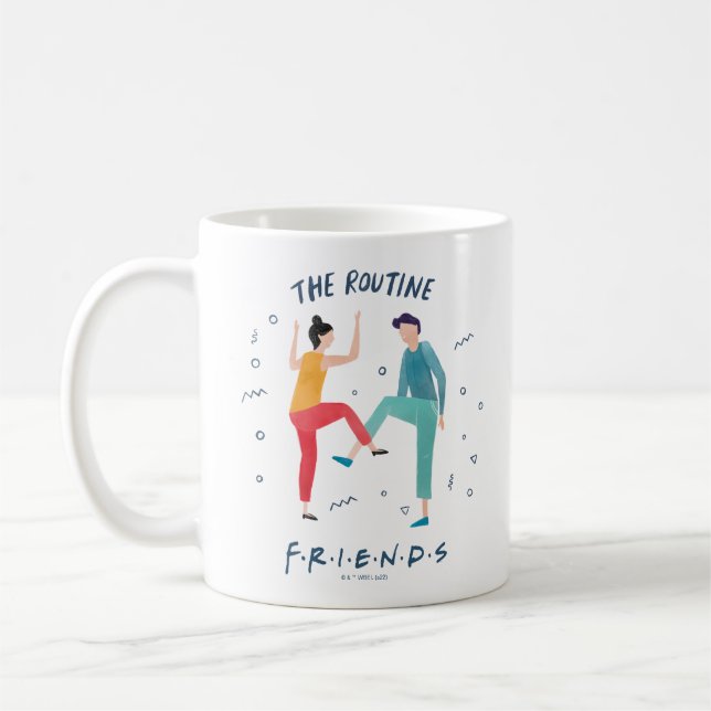 Caneca De Café FRIENDS™ | A Rotina (Esquerda)