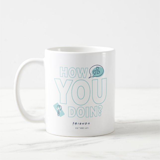 Caneca De Café FRIENDS™ | Como Você Está? (Esquerda)