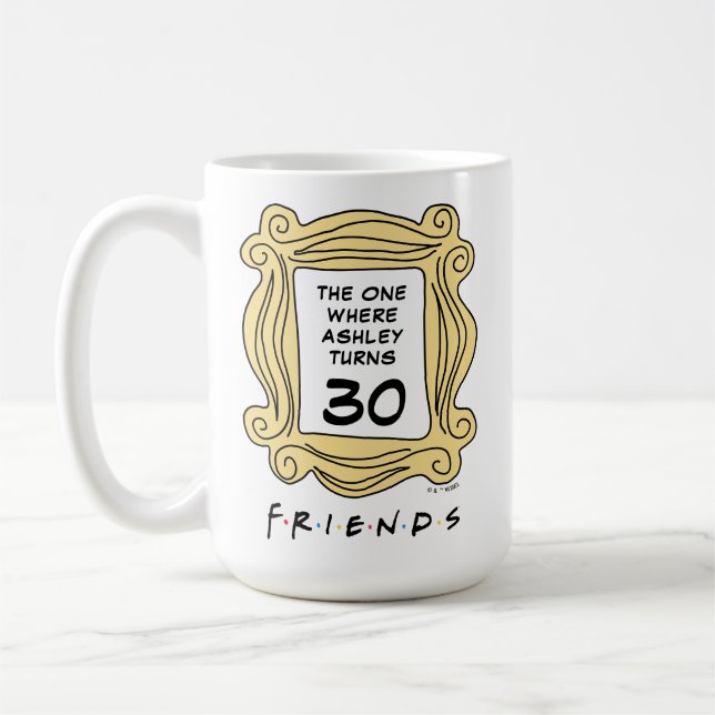 Caneca De Café FRIENDS™ | O Episódio do Aniversário (Esquerda)
