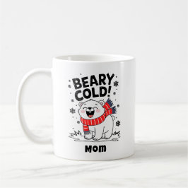 Caneca De Café Frio de Beary Polar Personalizado