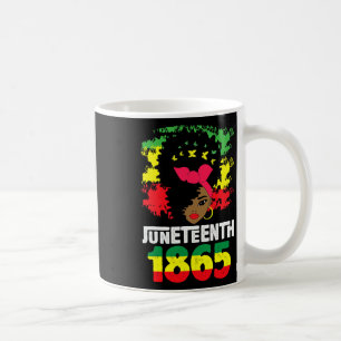 Caneca De Café Frio Desde 1865, Melanin Black GirlWomen 1865