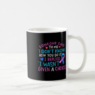 Caneca De Café Friso de consciência do cancer Friso Cor-de-rosa a