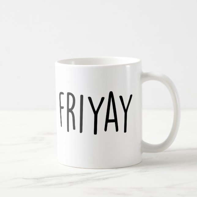 Caneca De Café Friyay Mug (Direita)