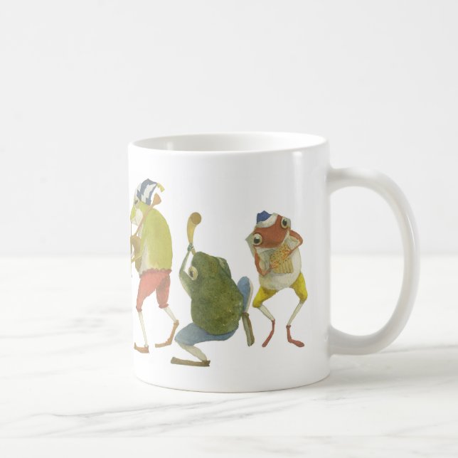 Caneca De Café Frog band (Direita)