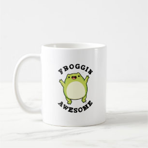 Caneca De Café Froggin - Magnífico Sapo Cute Pun