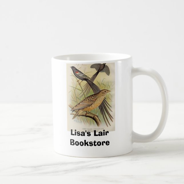 Caneca De Café Frohawk - Whydah de cauda longa (Direita)