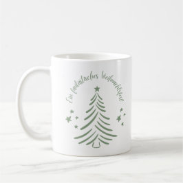 Caneca De Café Frohe Weihnachten